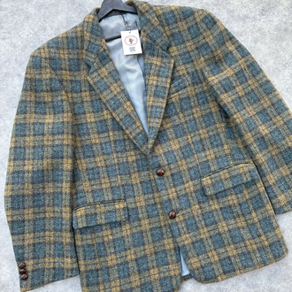 Harris Tweed Blazer Ceket Xl