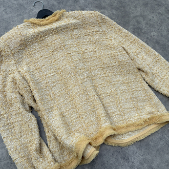Vintage Sarı Hırka Xl