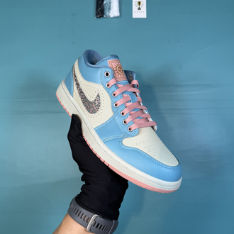 Jordan Low Mavi Pembe