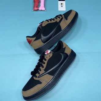 Jordan Low Siyah Kahverengi