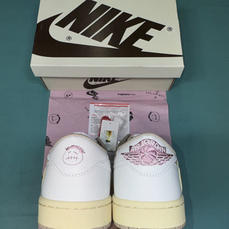 Jordan Low Brown Pink Reverse