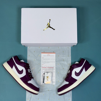 Jordan Low Burgundy