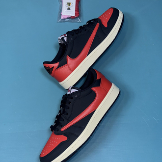 Jordan Low Black Red