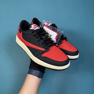 Jordan Low Black Red
