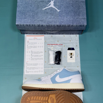 Jordan Low Mavi Beyaz