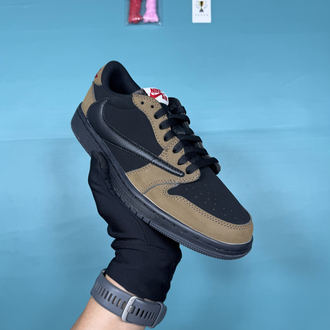 Jordan Low Siyah Kahverengi