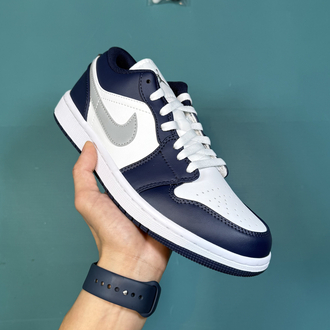 Jordan Low White Grey Blue