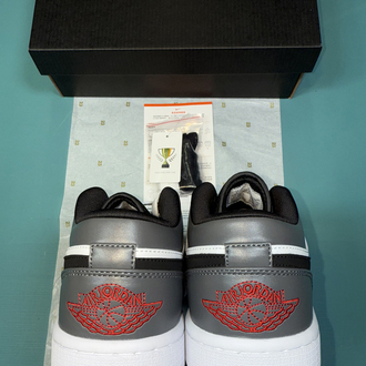 Jordan Low Black Silver
