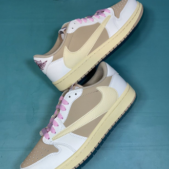 Jordan Low Brown Pink Reverse