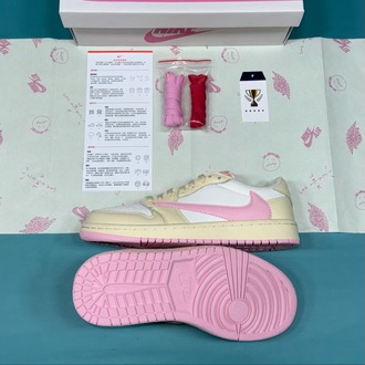 Jordan Low Açık Pembe