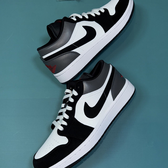 Jordan Low Black Silver