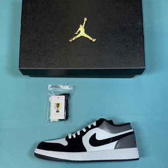 Jordan Low Black Silver