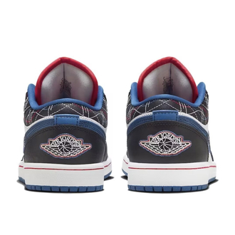 Jordan Low Blue Geo