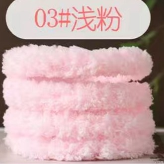 Toz Pembe 20 mm peluş bükme çubuk, el işi polar sopa,  renkli şerit ,Bar şerit, sopa DIY