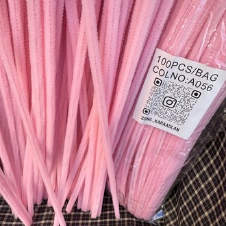 A056 KOD Şönil toz pembe