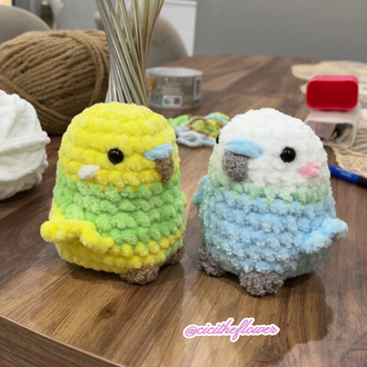 Büyük Muhabbet Kuşu Peluş