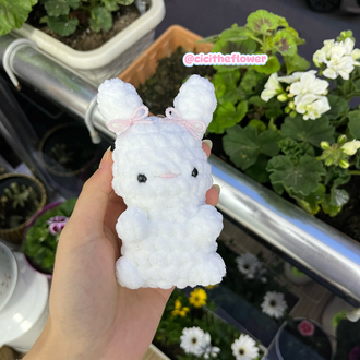 Tavşan Peluş Anahtarlık