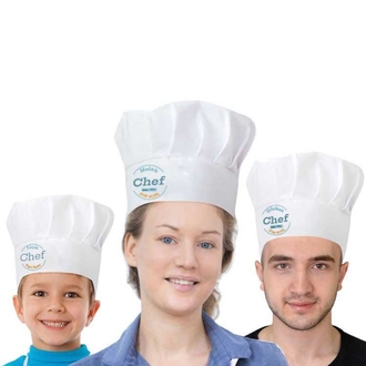 Beyaz Aşçı Şapkası