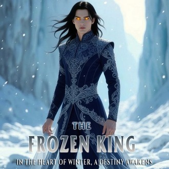 The Frozen King | Premade Book Cover - Hazır Kitap Kapağı - (Winter Fantasy & Epic Romance)