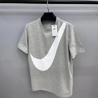 Nıke big logo tişört Gri