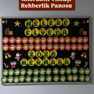 İnteraktif Yılbaşı Rehberlik Panosu
