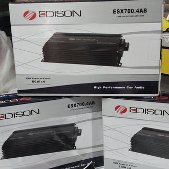 Edison ESX700.4AB
Rms 2400w 4 Kanal


