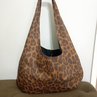 Su itici Leopar Kumaş Totebag
