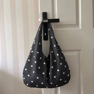 Polka Dot Bag Maxi Boy Antrasit