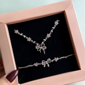 Silver Fiyonk Set