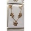 kelebekli choker kolye