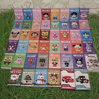 Bricks Figür Blocks (İstediğin 2-4 Adet Bricks Modelini Seç)