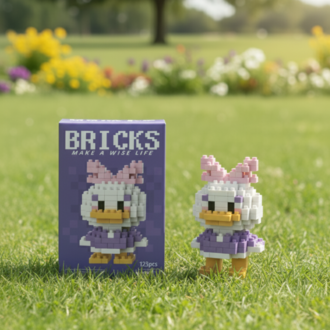 Bricks Couple Ördek Donald Duck & Daisy Duck Blocks