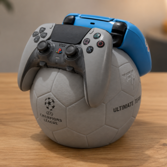 Futbol Topu Tasarımlı PS 5 Kolu Standı