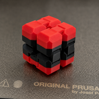 3D Baskı Infinity Cube Fidget Oyuncak