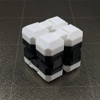 3D Baskı Infinity Cube Fidget Oyuncak