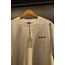 Balenciaga Beyaz Logo Baskılı Oversize T-shirt