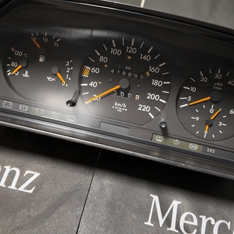 Mercedes W124 250D gösterge devir saatli