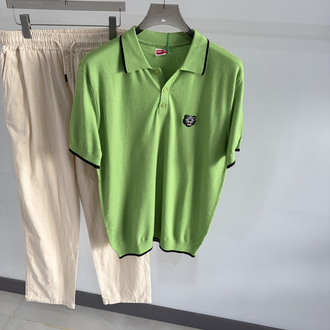 Knzo SS’26 Premium Knitted Polo Tshirt
