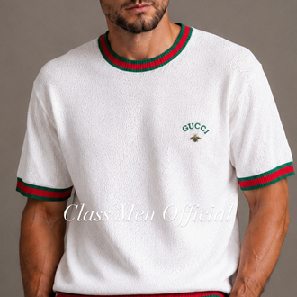 G. Ss'26  Premium Knitted Tshirt 