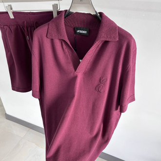 Jacq Ss’26 Premium Knitted Short & Tshirt Takım (İthal)