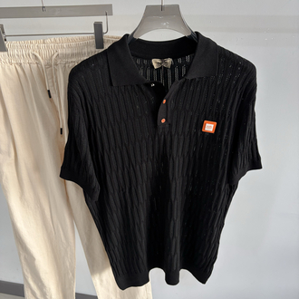 Hrms Ss’26 Premium Knitted Polo Tshirt