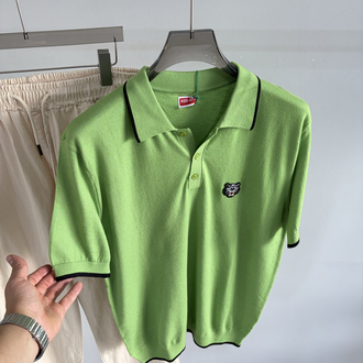 Knzo SS’26 Premium Knitted Polo Tshirt