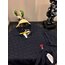 Metal Logolu Premium Knitted Polo Tshirt (Koyu Laci)