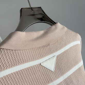 Prda Ss'26 Premium Knitted Polo Tshirt