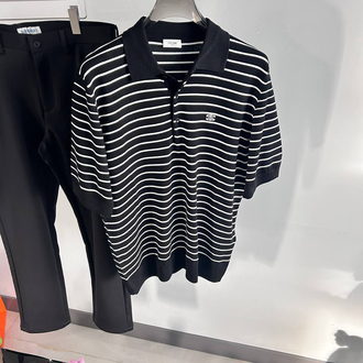 Cline Ss’ 26 Premium Knitted Polo Tshirt (Cotton)  