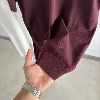 Dolce Ss'26 Premium  Merserize Knitted Polo Tshirt 