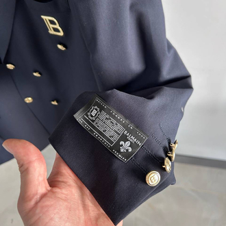 Balmn Ss’26 Premium Kruvaze Takım Elbise(Lacivert)