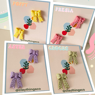 Crocus, Aster, Fresia, Poppy