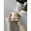 GÜLLÜ AYICIK MUM DEKORATİF TEDDY ROSE BEAR MUM