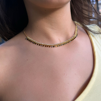 14K| Altın Kaplama Kolye